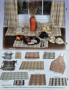 2006 Cuthbertson Linens Sales Sheet - Post 86 Reference Guide
