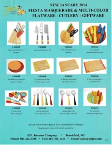 2014 _ February - Flatware - Cutlery - Giftware Sales Sheet - Post 86 Reference Guide