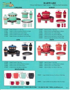 2017- June Revised - Barware Sales Flier - Post 86 Reference Guide