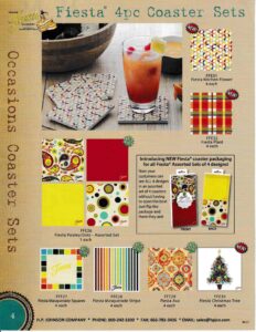 2017 - June Revised - Coasters by Thirstystone Sales Flier - Post 86 Reference Guide