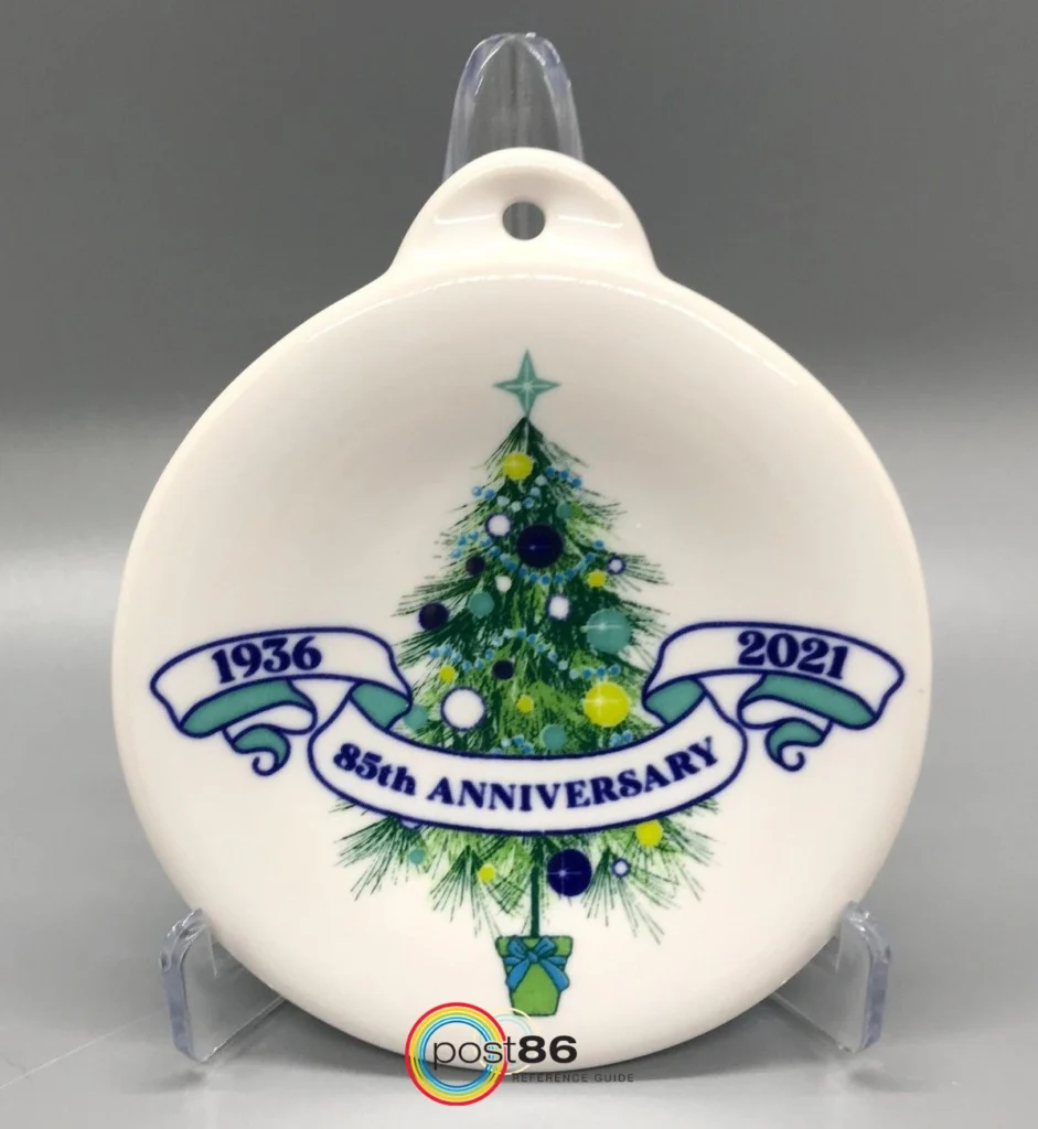 85th Anniversary X-mas Tree Ornament - Photo Courtesy of Michelle Christensen - Post 86 Reference Guide