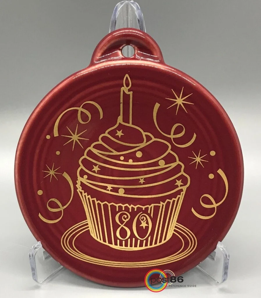 80th Anniversary Cinnabar Ornament - Photo Courtesy of Michelle Christensen - Post 86 Reference Guide