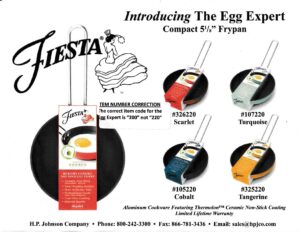 Undated - Egg Expert Frypan Sales Flier - Post 86 Reference Guide