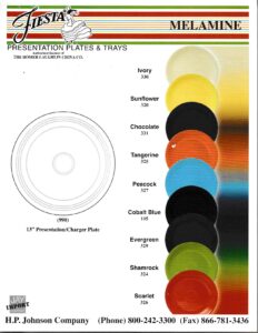 2009 Jay Imports Melamine Sales Flier - Post 86 Reference Guide