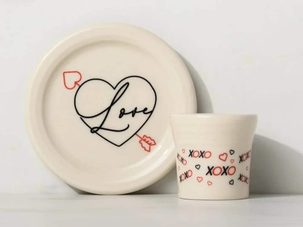 Valentine Love - Photo Courtesy of the Fiesta® Tableware Company - Post 86 Reference Guide