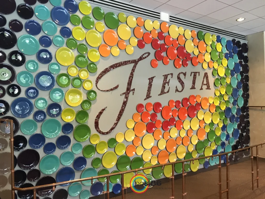 WV Culture Center Dish Wall Display - Post 86 Reference Guide