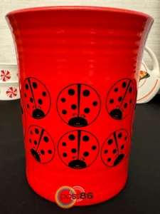 FTCCO Ladybug Utensil Crock - Photo Courtesy of Alex Silva - Post 86 Reference Guide