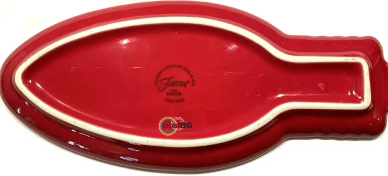 Light Bulb Plate HLC Fiesta® Ink Backstamp - Photo Courtesy of Bennett Roche - Post 86 Reference Guide