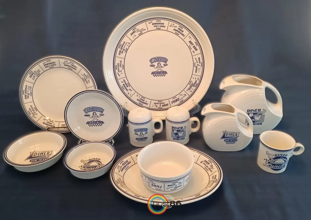 Cobalt Diner Collection - Photo Courtesy of Sue Mapes - Post 86 Reference Guide