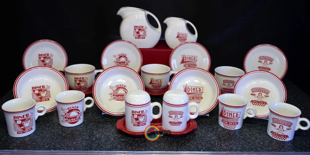 Scarlet Diner Collection - Photo Courtesy of Cindy Benson Hawthorne - Post 86 Reference Guide
