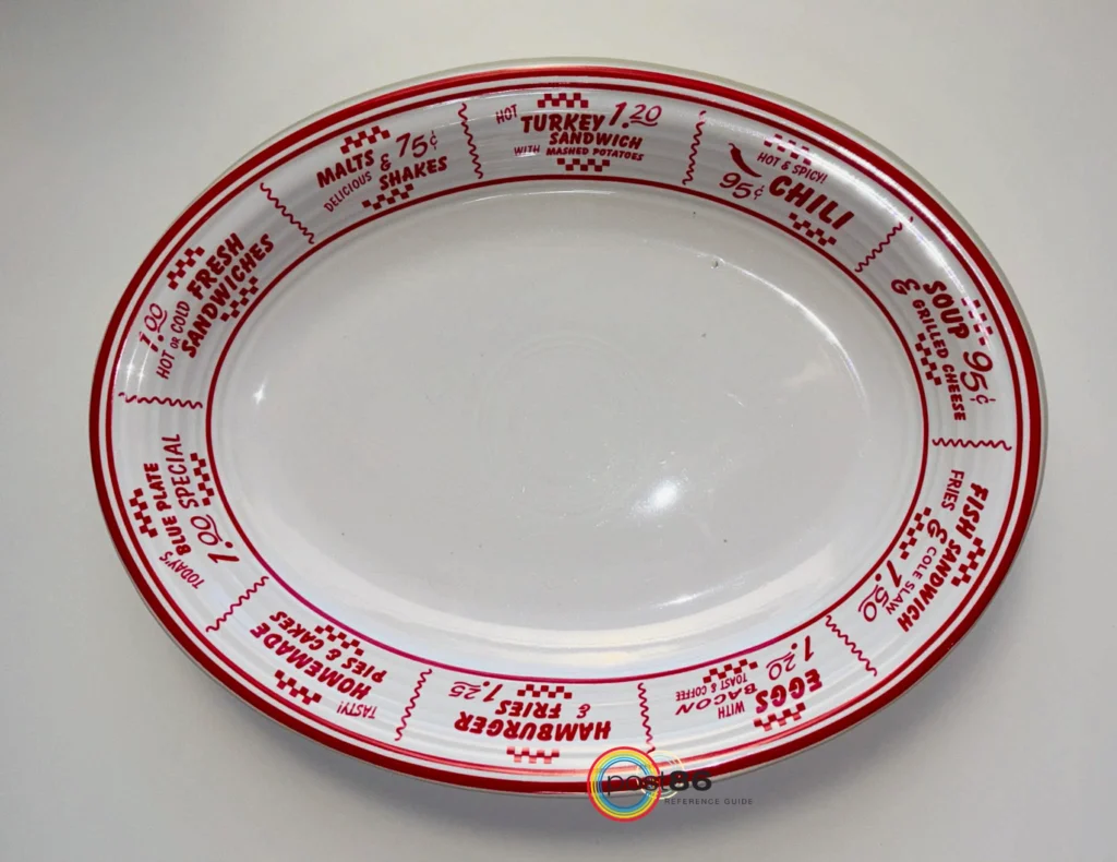 Scarlet Diner Collection Menu Design - Photo Courtesy of Kay Miller - Post 86 Reference Guide