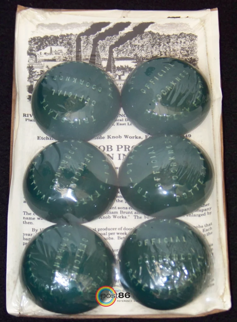 HLC Produced Doorknob Set - All Evergreen - Post 86 Reference Guide