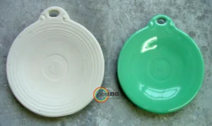 Fiesta® 4th Concave Prototype Ornament Bisque and Glazed - Post 86 Reference Guide