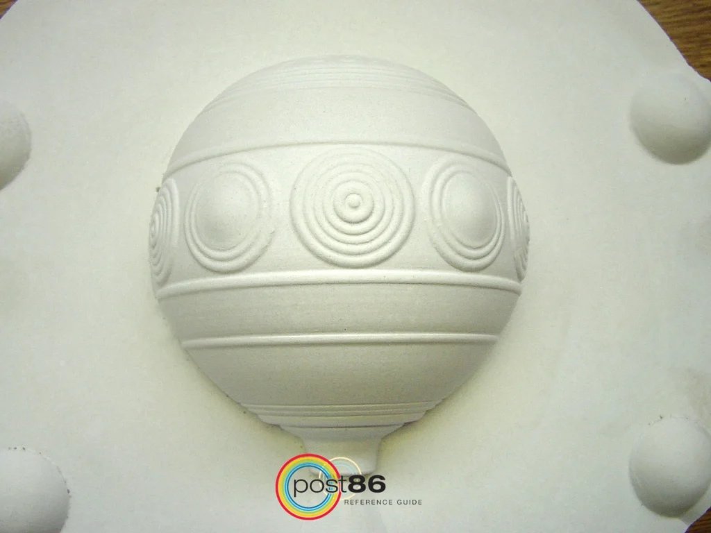 Fiesta® Original Ball Ornament Mold Close Up - Post 86 Reference Guide