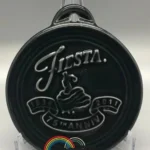 Black Embossed 75th Anniversary Ornament - Photo Courtesy of Melissa Christensen - Post 86 Reference Guide
