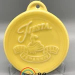 Sunflower Embossed 75th Anniversary Ornament - Photo Courtesy of Melissa Christensen - Post 86 Reference Guide