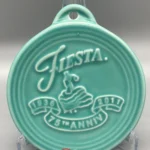 Turquoise Embossed 75th Anniversary Ornament - Photo Courtesy of Melissa Christensen - Post 86 Reference Guide