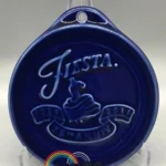 Cobalt Embossed 75th Anniversary Ornament - Photo Courtesy of Melissa Christensen - Post 86 Reference Guide