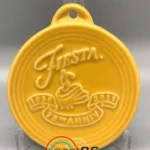 Marigold Embossed 75th Anniversary Ornament - Photo Courtesy of Melissa Christensen - Post 86 Reference Guide