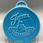 Peacock Embossed 75th Anniversary Ornament - Photo Courtesy of Melissa Christensen - Post 86 Reference Guide