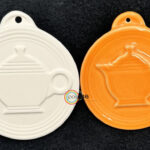 Embossed Teapot Bisque vs Glazed Ornament - Post 86 Reference Guide